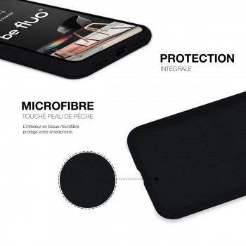 Moxie Coque iPhone 11 [BeLoop®] Coque Silicone Fine et Légère pour iPhone 11 avec Ring Holder intégré - Intérieur Microfibre, Co