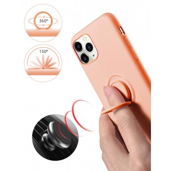 Moxie Coque iPhone 11 PRO [BeLoop®] - Coque Silicone Fine et Légère pour iPhone 11 Pro avec Ring Holder intégré - Intérieur Micr