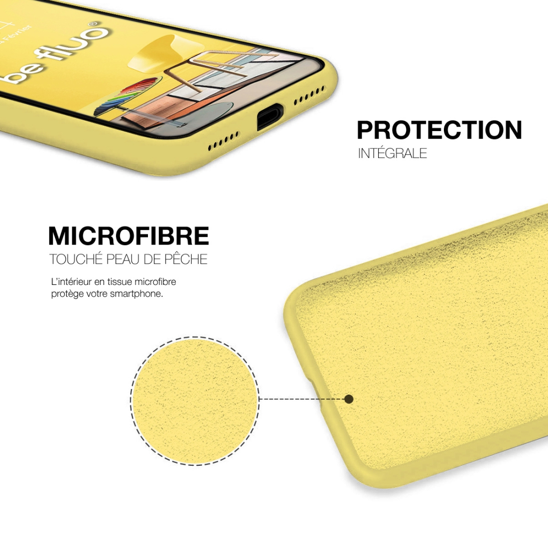 Moxie Coque iPhone 11 PRO  Max [BeLoop®] - Coque Silicone Fine et Légère pour iPhone 11 Pro Max avec Ring Holder intégré - Intér