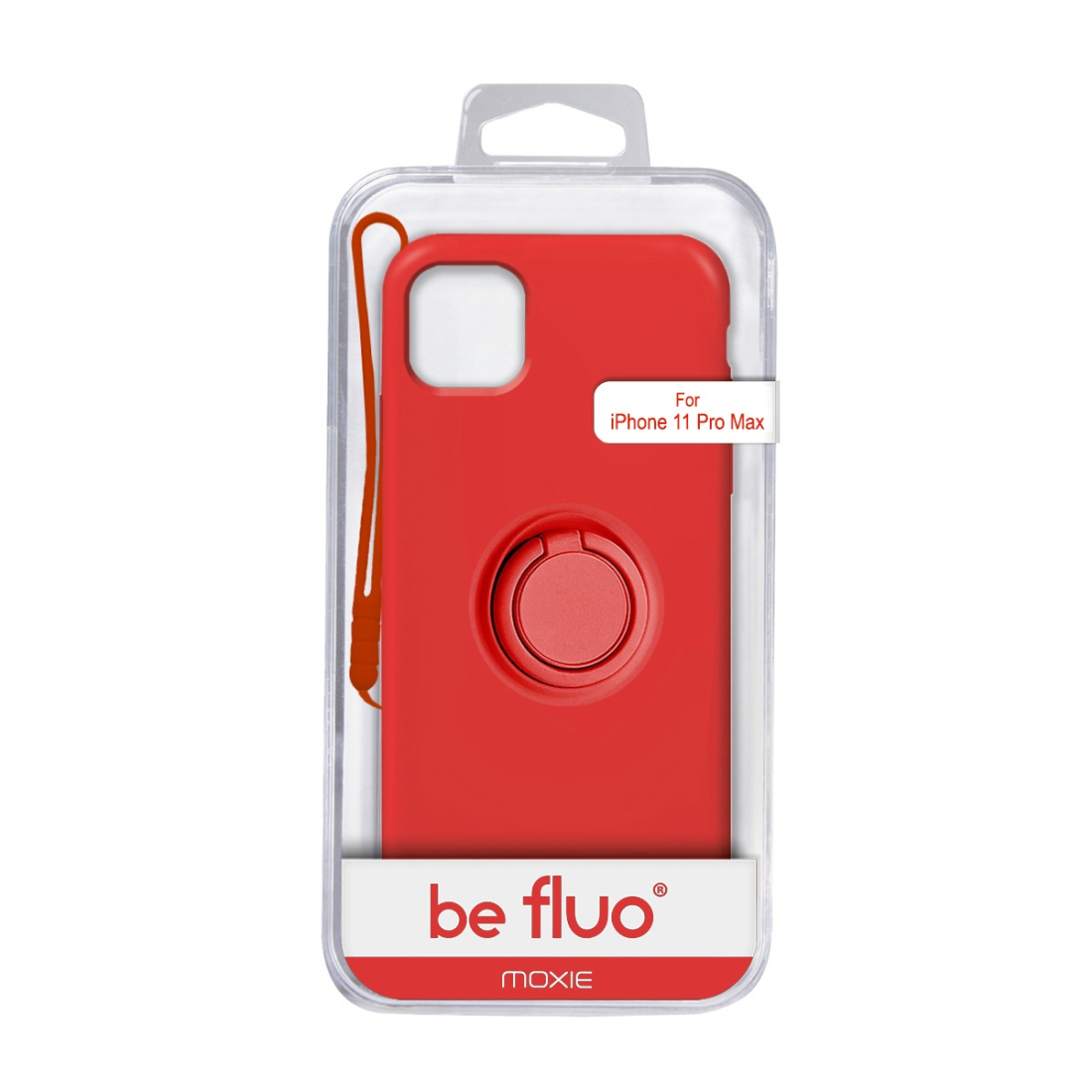 Moxie Coque iPhone 11 PRO  Max [BeLoop®] - Coque Silicone Fine et Légère pour iPhone 11 Pro Max avec Ring Holder intégré - Intér
