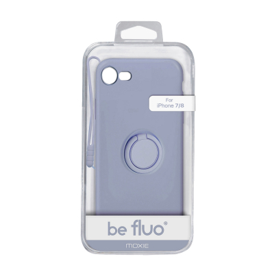 Moxie Coque iPhone 7/8/SE 2020 [BeLoop®] - Coque Silicone Fine et Légère pour iPhone 7/8/SE 2020 avec Ring Holder intégré - Inté