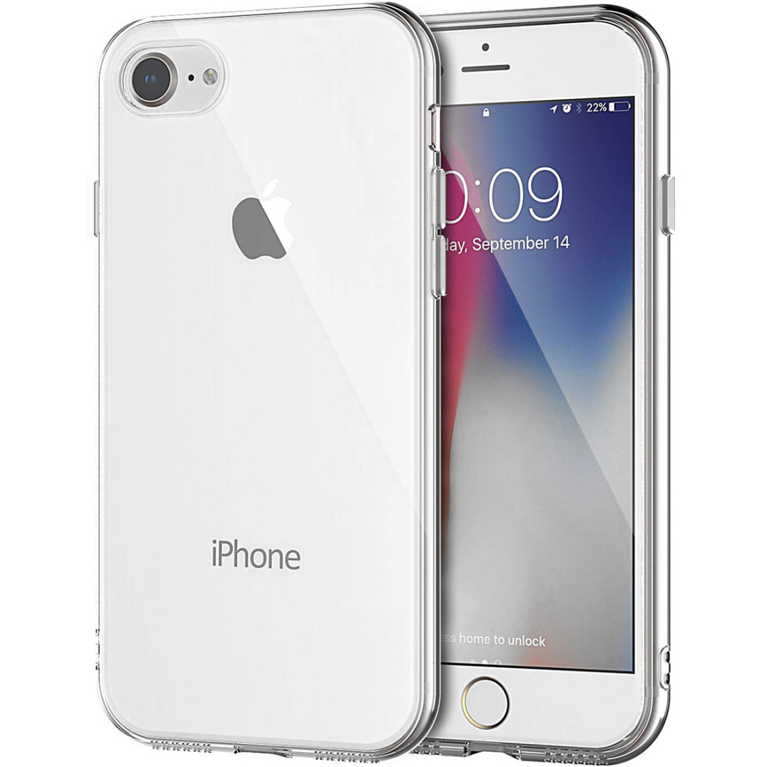 Coque renforcée Moxie transparente en TPU et Acrylique pour iPhone 7/8/SE 2022