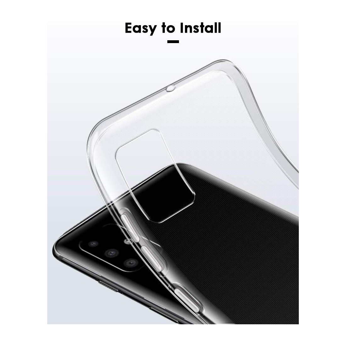 Coque transparente TPU Samsung Galaxy A51