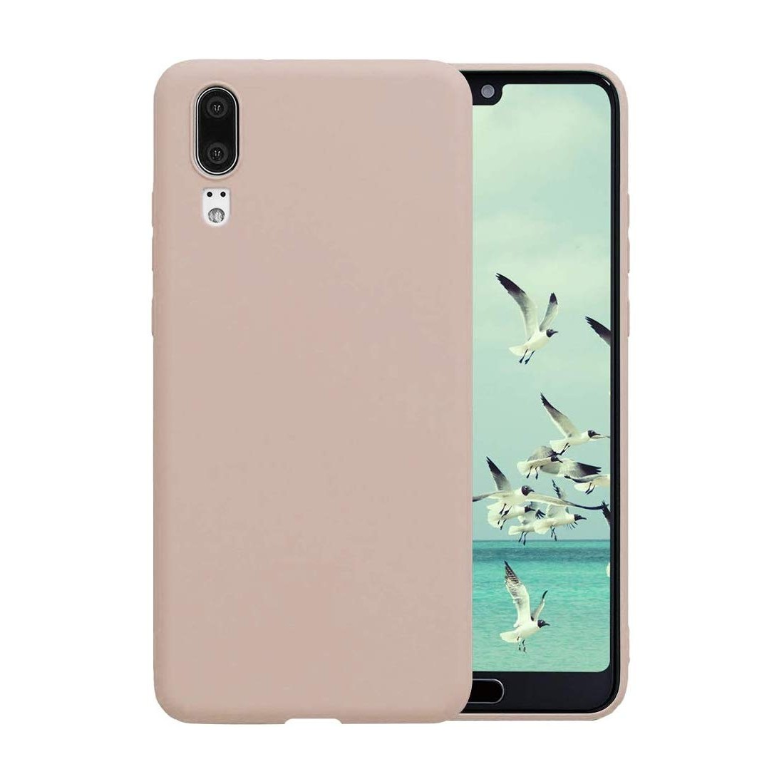 Moxie Coque Huawei P20 [BeFluo] Coque Silicone Fine et Légère pour Huawei p20, Intérieur Microfibre, Coque Anti-chocs et Anti-ra