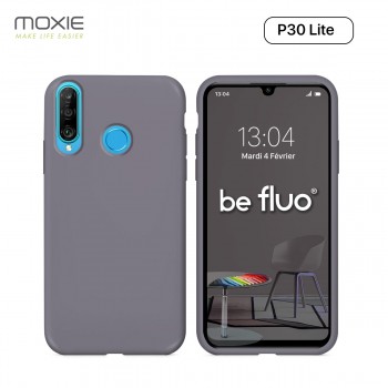 Moxie Coque Huawei P30 Lite [BeFluo] Coque Silicone Fine et Légère pour Huawei p30 Lite, Intérieur Microfibre, Coque Anti-chocs 