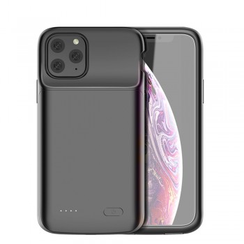 Usams Coque Batterie pour iPhone 11 Pro Max - US-CD112 -  Coque Batterie 4500mAh Fine et Légère, Ultra Sécurisée pour iPhone 11 