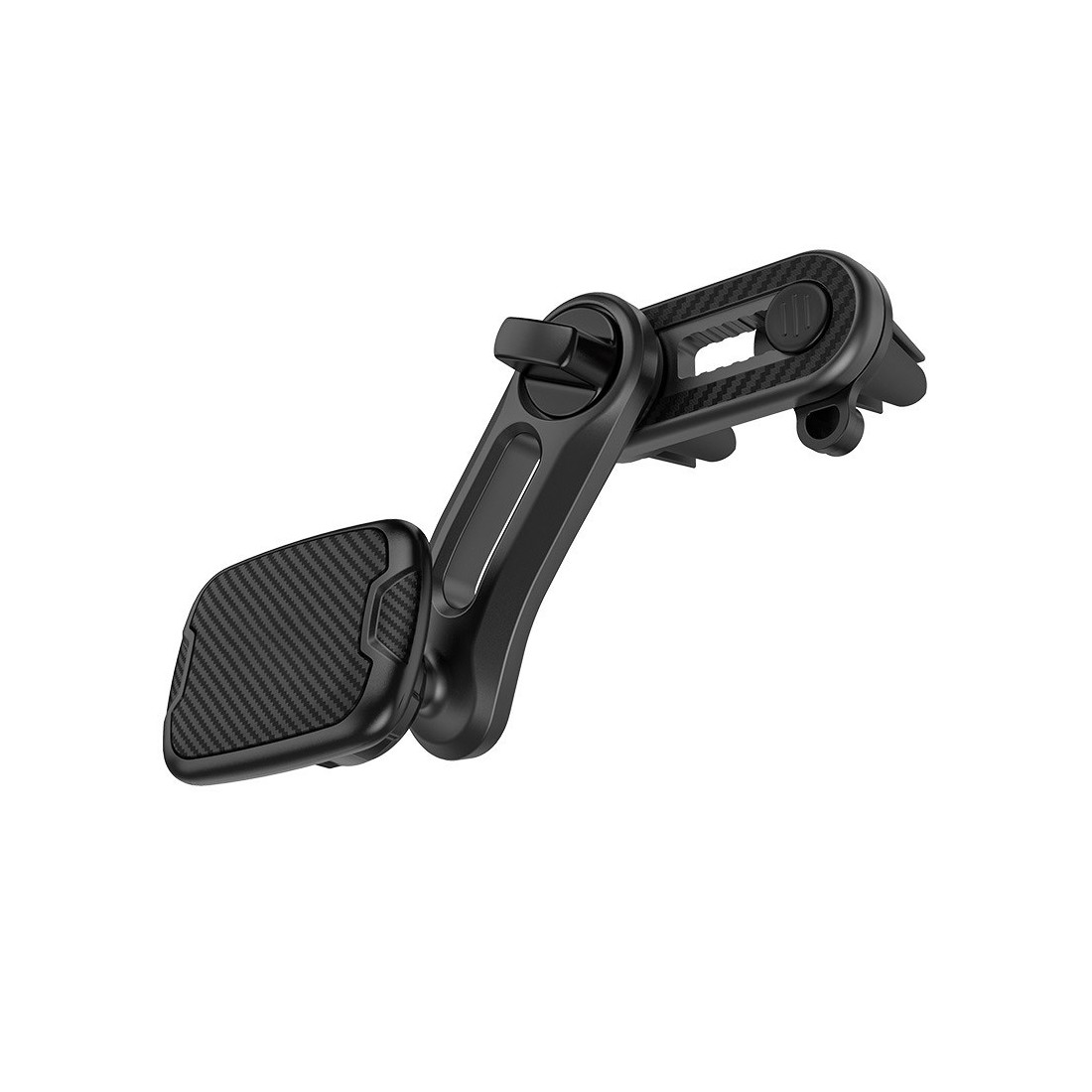 Support voiture magnétique Double fixation sur grille avec Bras articulé