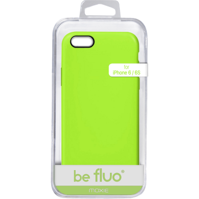Moxie Coque iPhone 6/6S [BeFluo] Coque Silicone Fine et Légère pour iPhone 6S et iPhone 6, Intérieur Microfibre, Coque Anti-choc