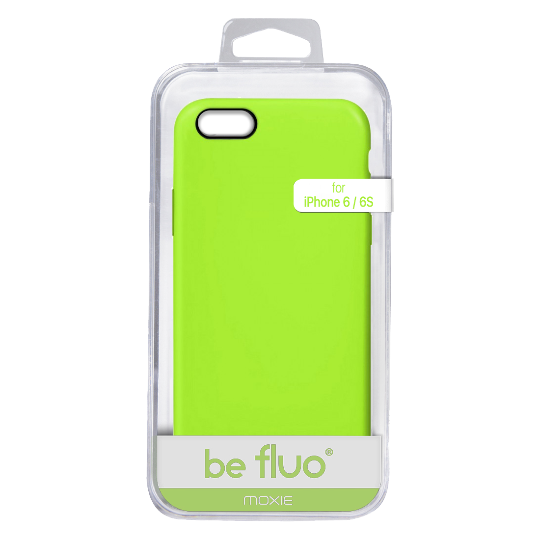 Moxie Coque iPhone 6/6S [BeFluo] Coque Silicone Fine et Légère pour iPhone 6S et iPhone 6, Intérieur Microfibre, Coque Anti-choc