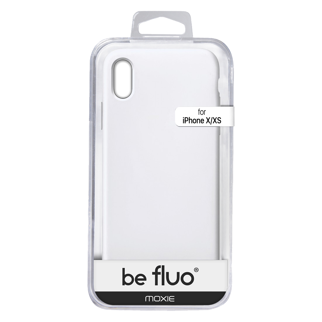 Moxie Coque iPhone XS / iPhone X [BeFluo] Coque Silicone Fine et Légère pour iPhone XS 5.8" et iPhone X, Intérieur Microfibre, C