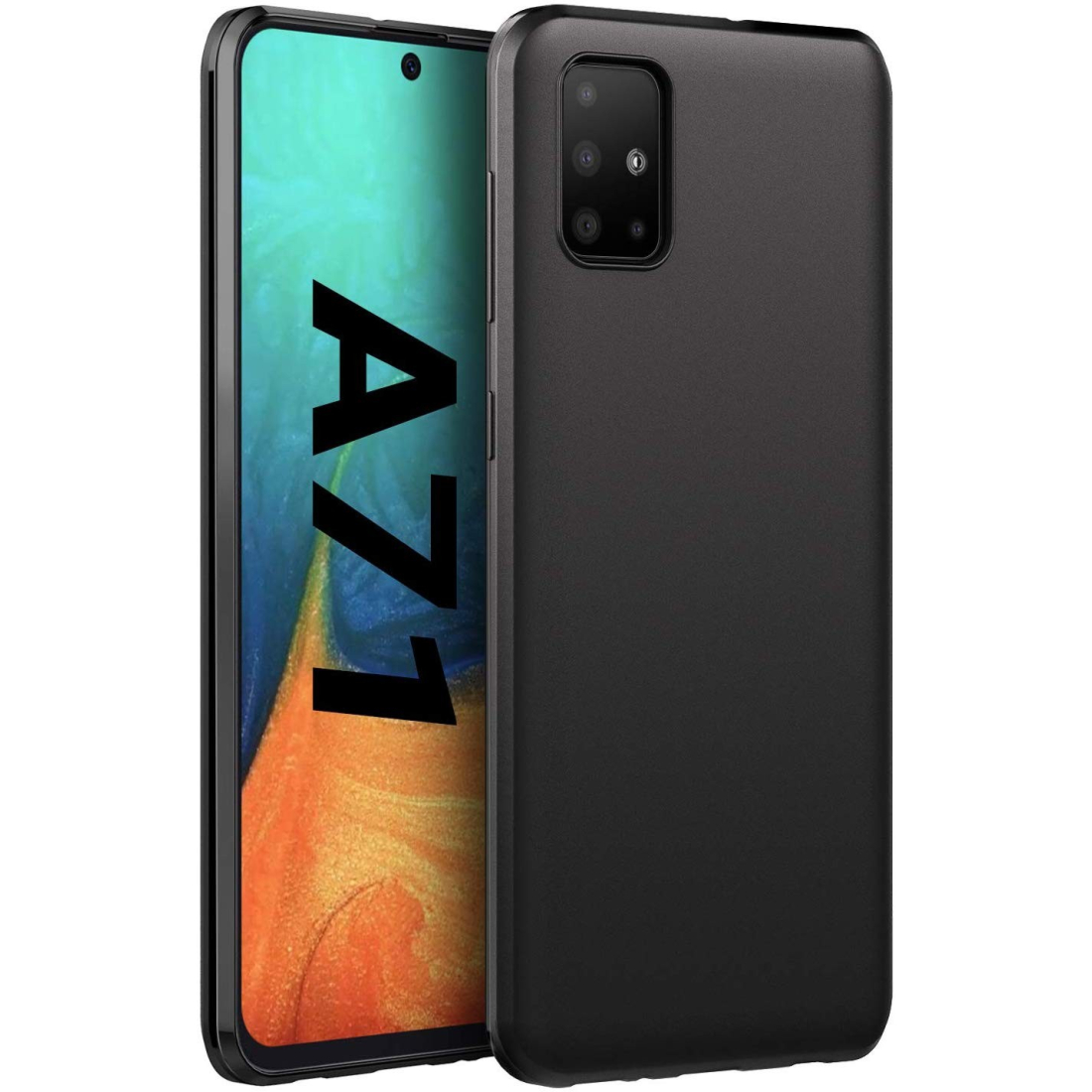 Housse TPU Black Mat pour Samsung Galaxy A51
