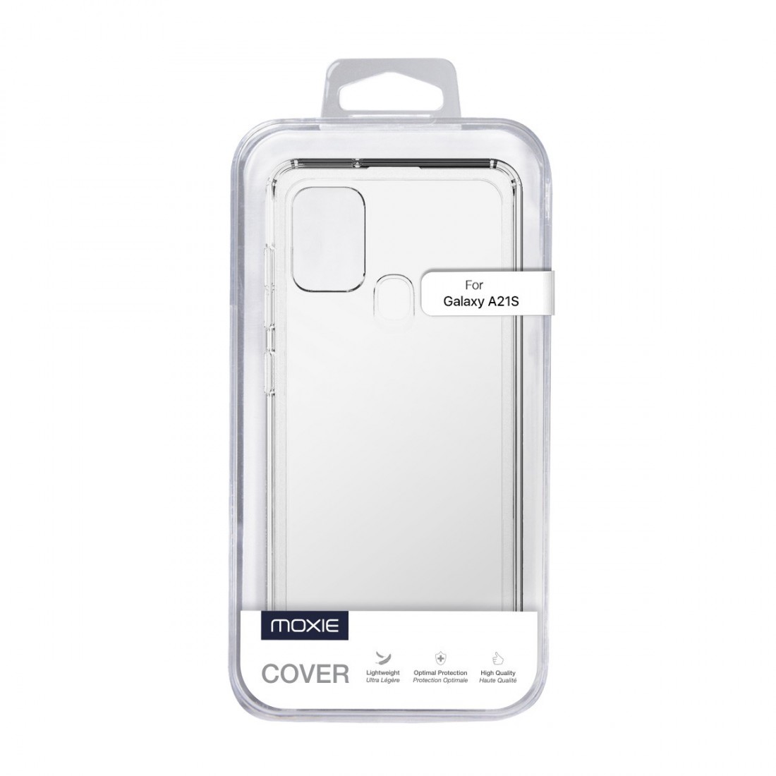 Coque Samsung Galaxy A21S en TPU souple - Transparent
