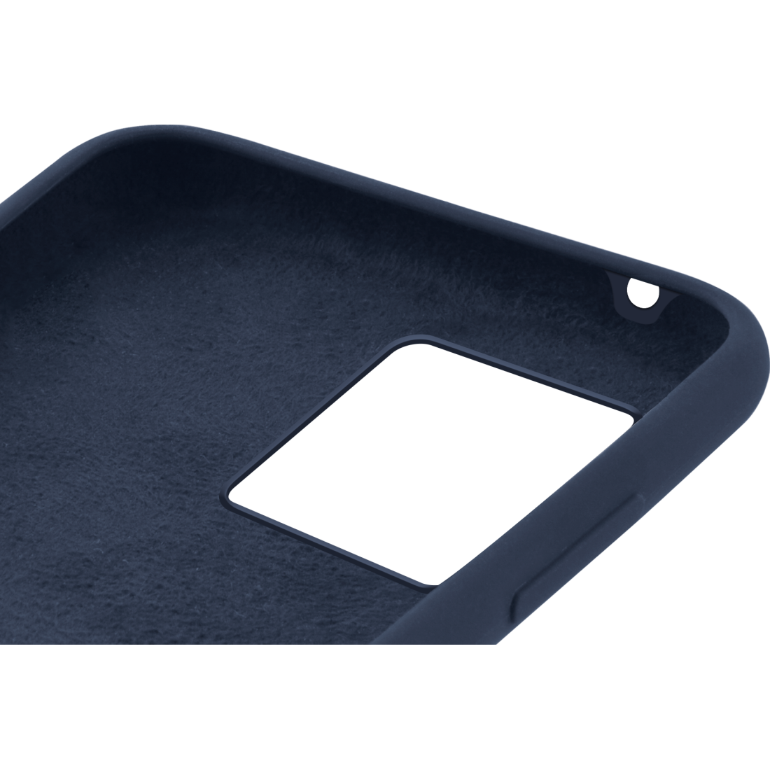 Coque Silicone Be Fluo Anti-chocs et Anti-rayures Intérieur Microfibre pour Galaxy S20 Ultra - bleu fonçé