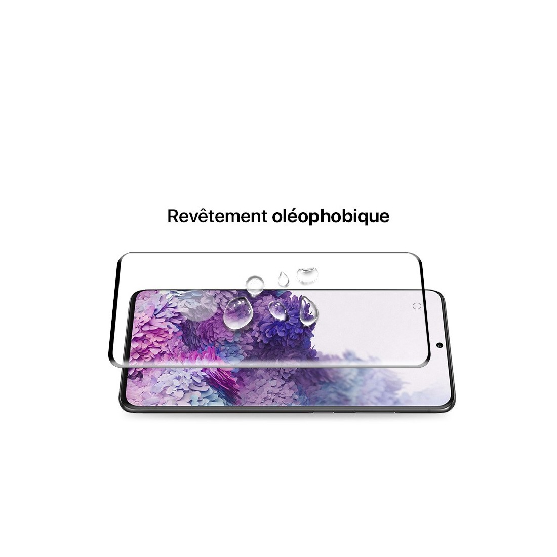 Protection d'écran incurvé Samsung Galaxy S20+ en verre trempé, Moxie [Ultimate 3D+]