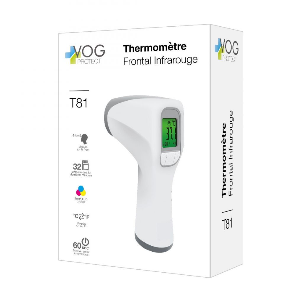 Thermomètre Electronique Frontale à Infrarouge - Medical