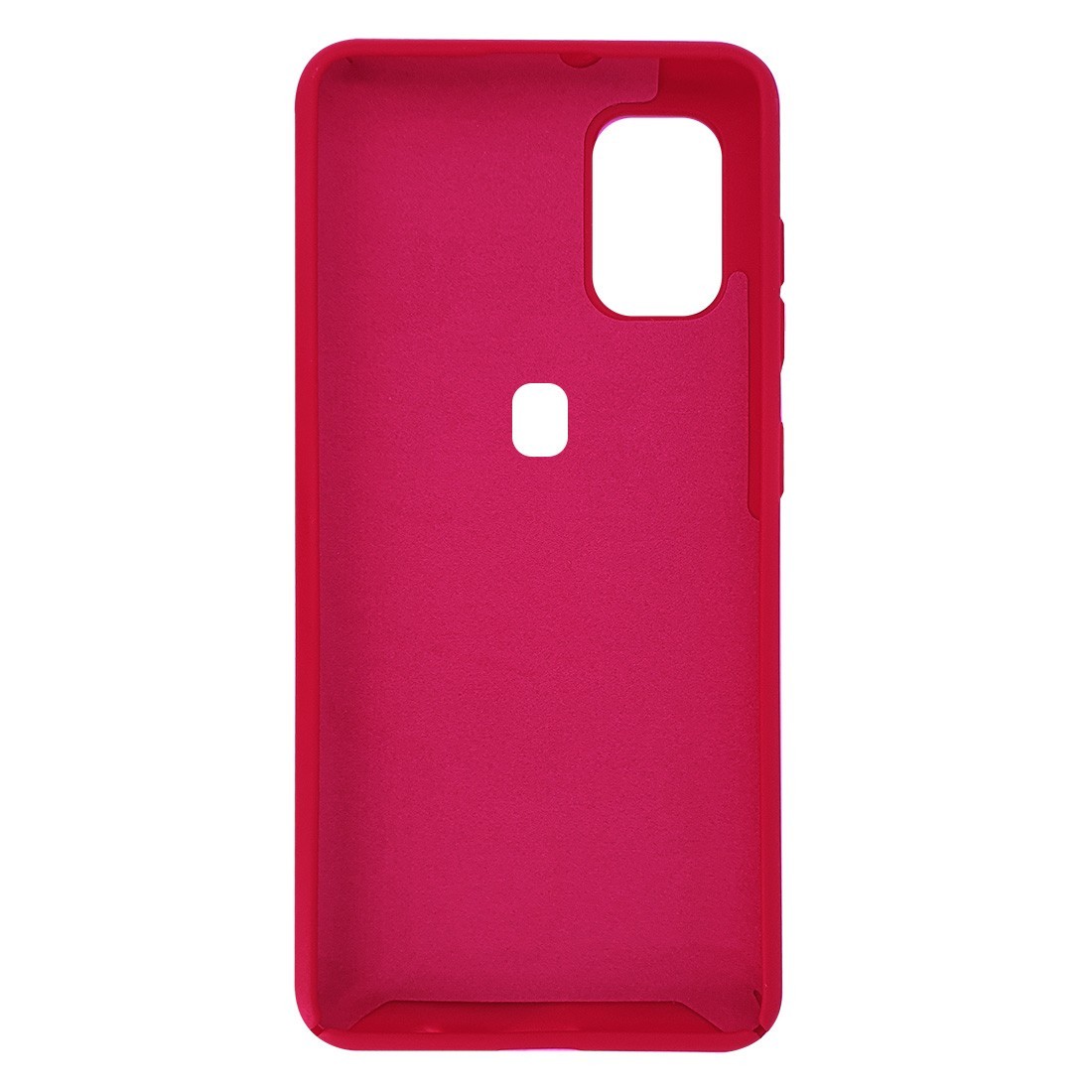 Coque Silicone Be Fluo Anti-chocs et Anti-rayures Intérieur Microfibre pour Galaxy A21S - Rose fonçé