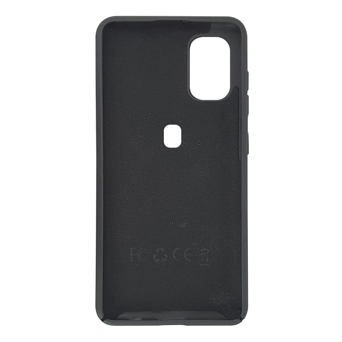 Coque Silicone Be Fluo Anti-chocs et Anti-rayures Intérieur Microfibre pour Galaxy A21S - Noir