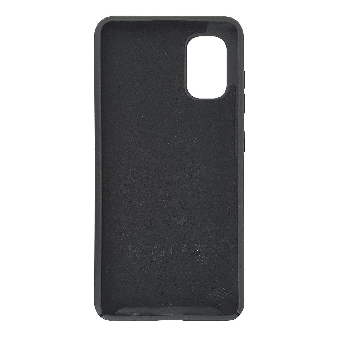 Coque Silicone Be Fluo Anti-chocs et Anti-rayures Intérieur Microfibre pour Galaxy A71 - Noir