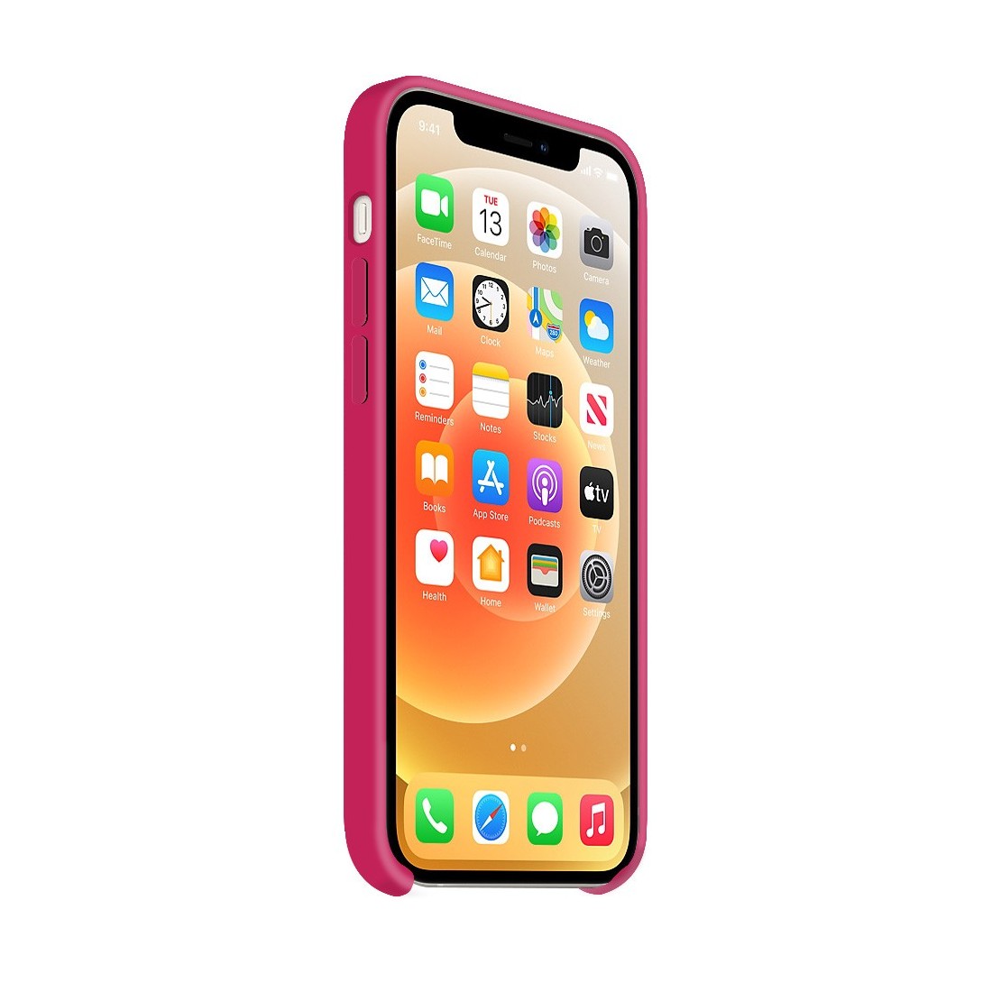 Moxie Coque silicone iPhone 12 / 12 Pro 6.1" [BeFluo] - Intérieur Microfibre, Coque Anti-chocs et Anti-rayures pour iPhone 12 / 