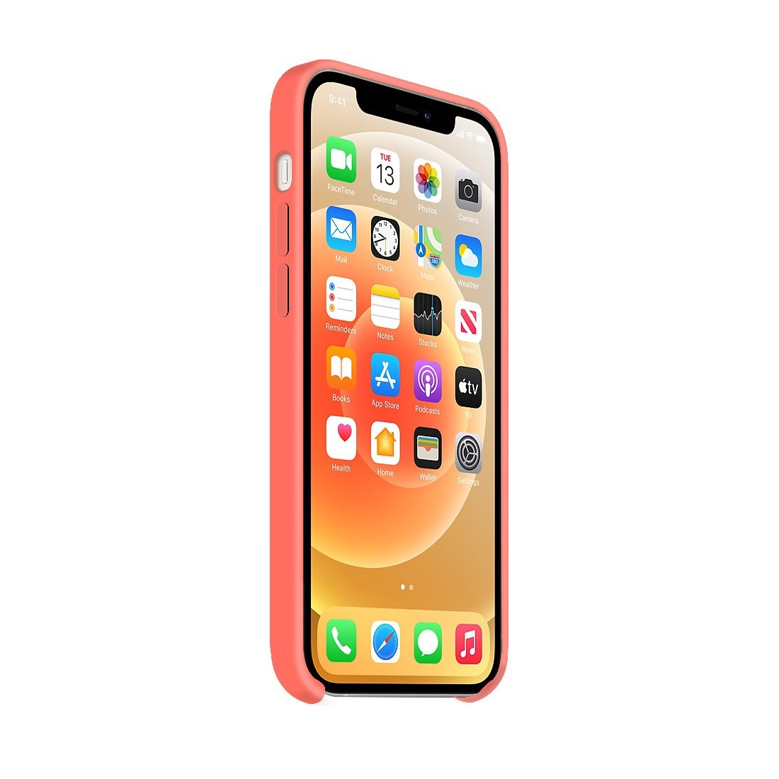 Moxie Coque silicone iPhone 12 / 12 Pro 6.1" [BeFluo] - Intérieur Microfibre, Coque Anti-chocs et Anti-rayures pour iPhone 12 / 