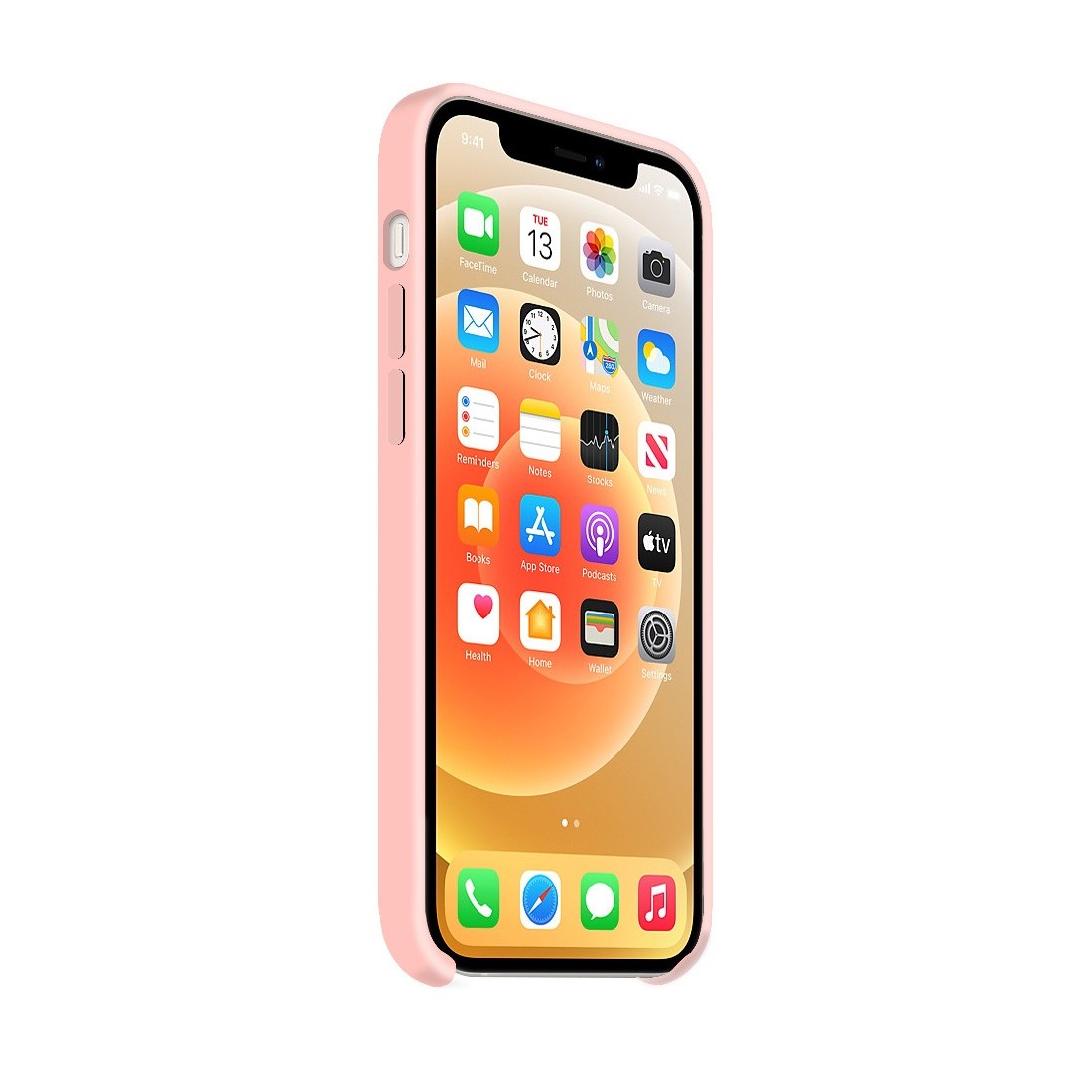 Moxie Coque silicone iPhone 12 / 12 Pro 6.1" [BeFluo] - Intérieur Microfibre, Coque Anti-chocs et Anti-rayures pour iPhone 12 / 