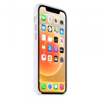 Moxie Coque silicone iPhone 12 / 12 Pro 6.1" [BeFluo] - Intérieur Microfibre, Coque Anti-chocs et Anti-rayures pour iPhone 12 / 