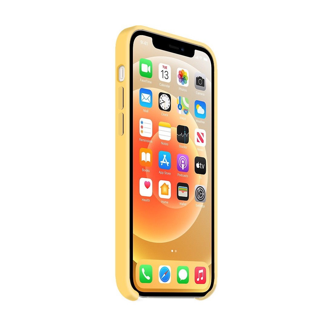 Moxie Coque silicone iPhone 12 / 12 Pro 6.1" [BeFluo] - Intérieur Microfibre, Coque Anti-chocs et Anti-rayures pour iPhone 12 / 