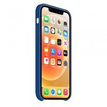 Moxie Coque silicone iPhone 12 / 12 Pro 6.1" [BeFluo] - Intérieur Microfibre, Coque Anti-chocs et Anti-rayures pour iPhone 12 / 