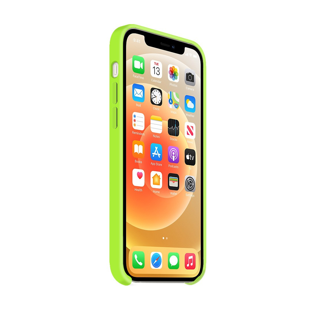 Moxie Coque silicone iPhone 12 / 12 Pro 6.1" [BeFluo] - Intérieur Microfibre, Coque Anti-chocs et Anti-rayures pour iPhone 12 / 