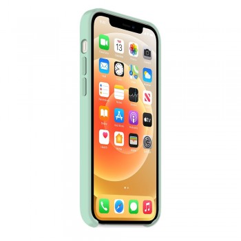 Moxie Coque silicone iPhone 12 mini 5.4" [BeFluo] - Intérieur Microfibre, Coque Anti-chocs et Anti-rayures pour iPhone 12 Mini 5