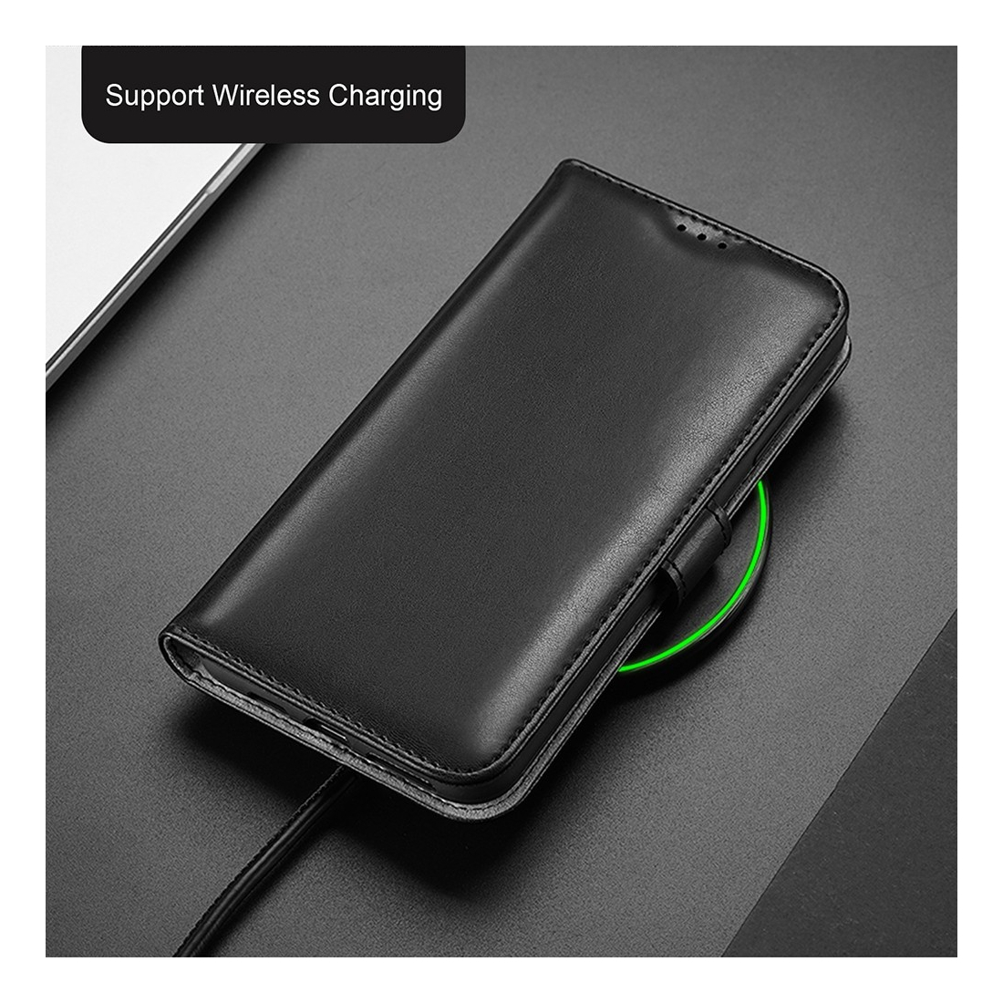 DUX DUCIS Etui Kado en PU, Porte CB pour iPhone 12 Pro Max - NOIR