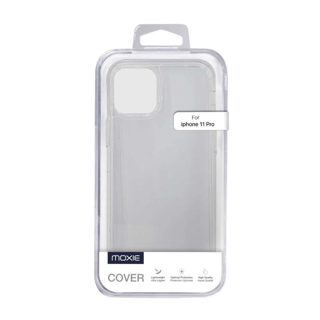 Coque renforcée Moxie Super Protect pour iPhone 11 Pro - Transparente