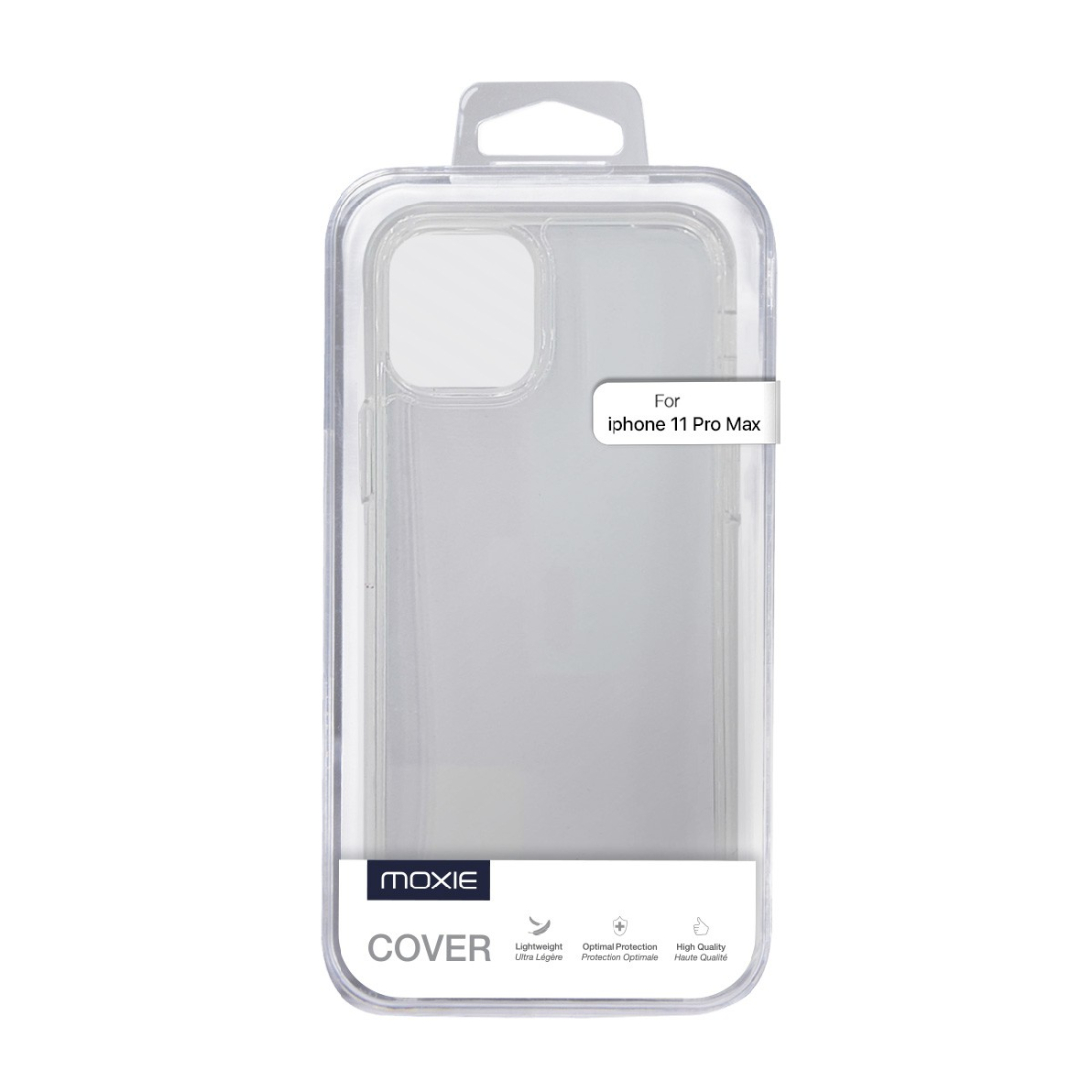 Coque renforcée Moxie Super Protect pour iPhone 11 Pro Max - Transparente