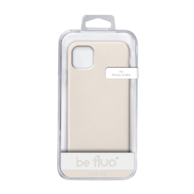 Moxie Coque silicone iPhone 12 Mini  [BeFluo Full Protect] - Intérieur Microfibre, Coque Anti-chocs et Anti-rayures pour iPhone 