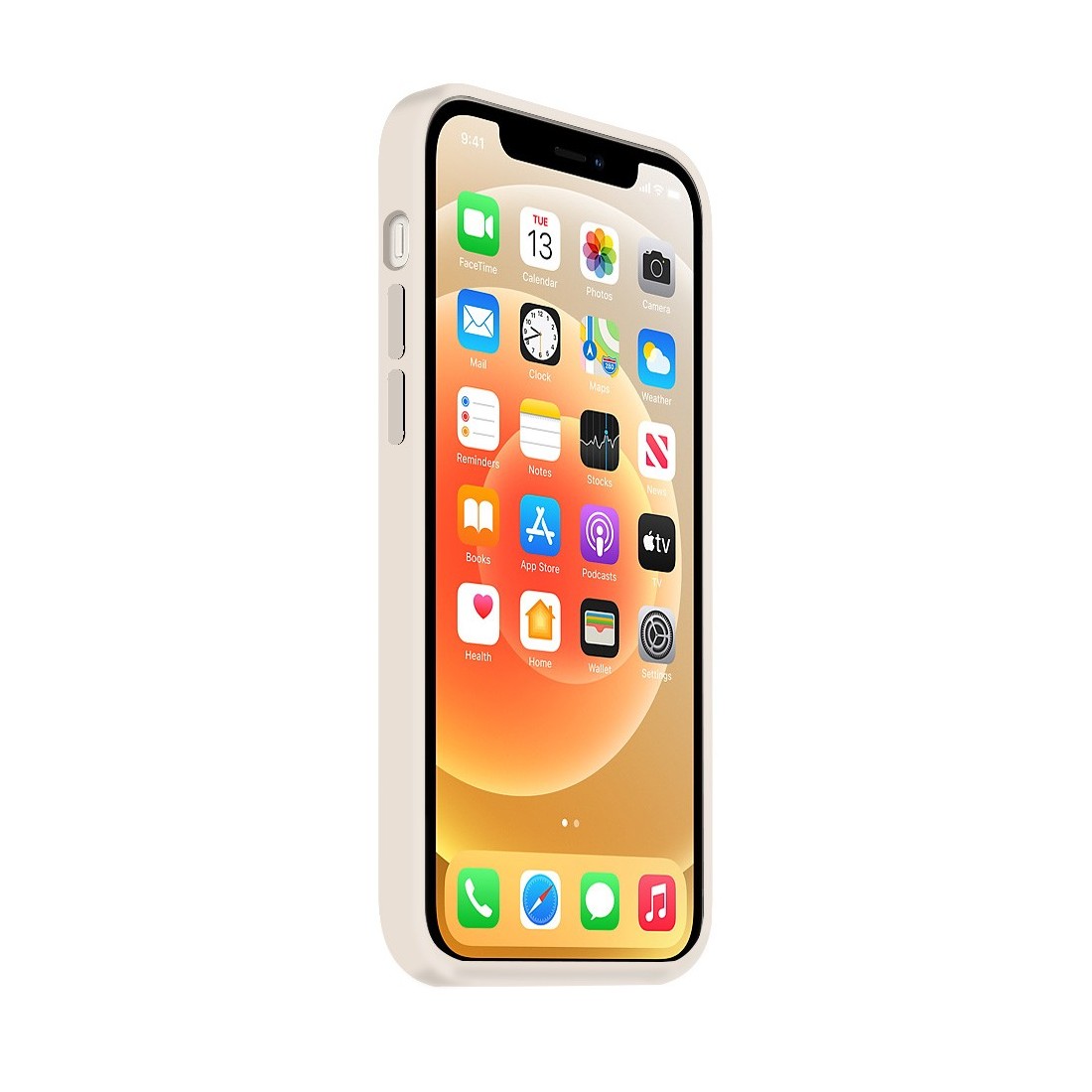 Moxie Coque silicone iPhone 12 Mini  [BeFluo Full Protect] - Intérieur Microfibre, Coque Anti-chocs et Anti-rayures pour iPhone 