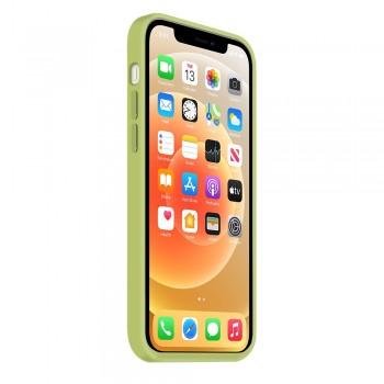 Moxie Coque silicone iPhone 12 Mini  [BeFluo Full Protect] - Intérieur Microfibre, Coque Anti-chocs et Anti-rayures pour iPhone 