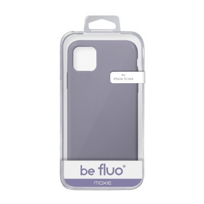 Moxie Coque silicone iPhone 12 Mini  [BeFluo Full Protect] - Intérieur Microfibre, Coque Anti-chocs et Anti-rayures pour iPhone 