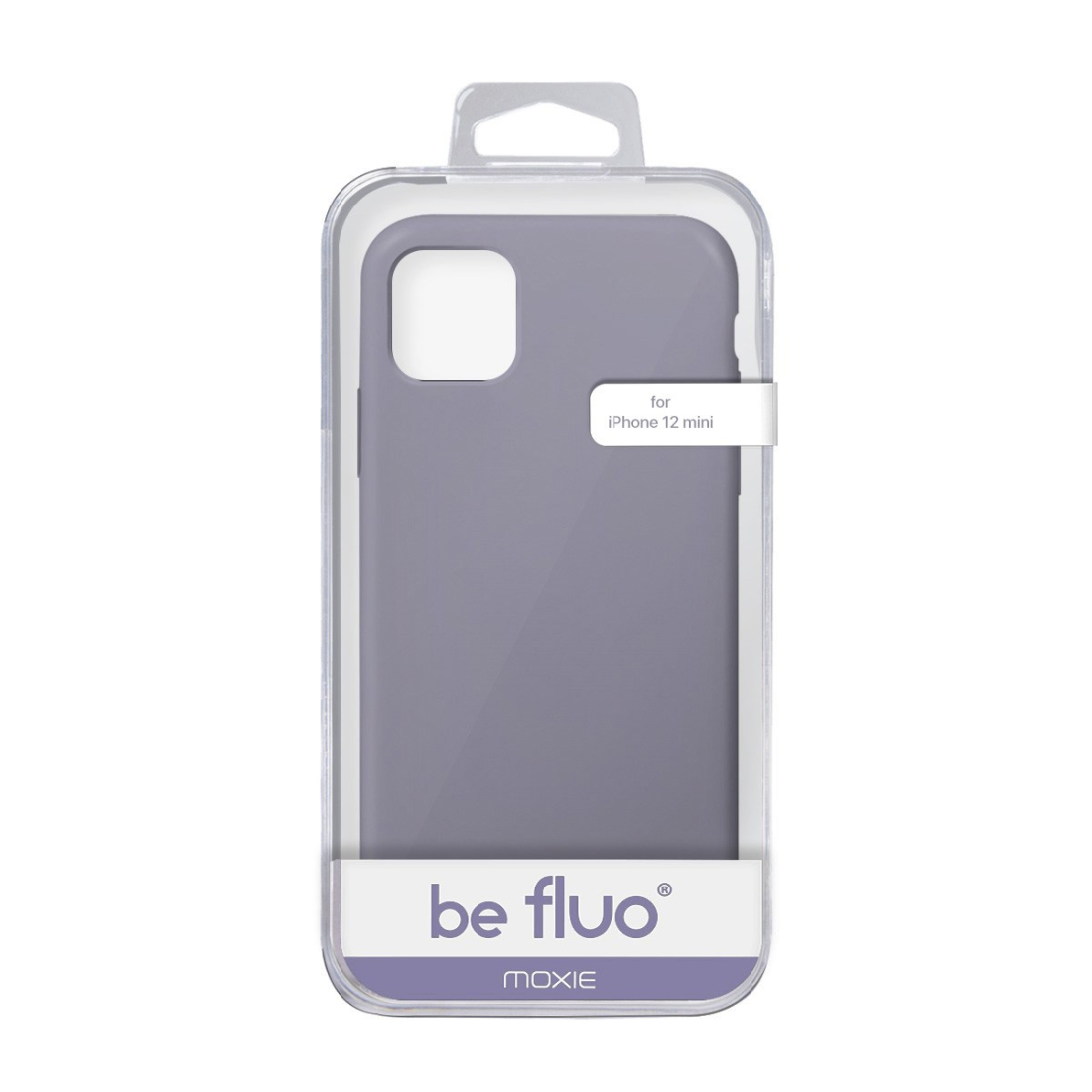 Moxie Coque silicone iPhone 12 Mini  [BeFluo Full Protect] - Intérieur Microfibre, Coque Anti-chocs et Anti-rayures pour iPhone 