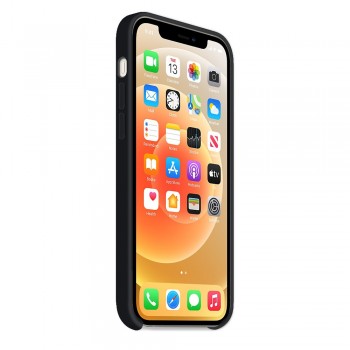 Moxie Coque silicone iPhone 12 Mini [BeFluo Full Protect] - Intérieur Microfibre, Coque Anti-chocs et Anti-rayures pour iPhone 1