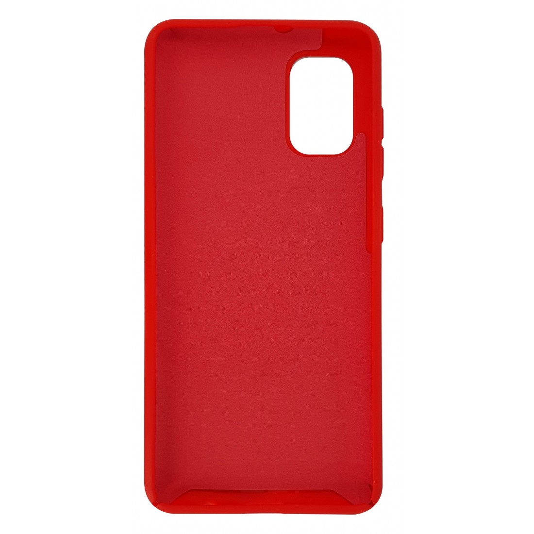 Coque Silicone Be Fluo Anti-chocs et Anti-rayures Intérieur Microfibre pour Galaxy A32 5G - Rouge