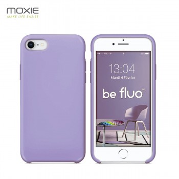 Moxie Coque iPhone 7/8/SE 2020 [BeFluo] Coque Silicone Fine et Légère pour iPhone 8, iPhone 7 et iPhone SE 2020, Intérieur Micro