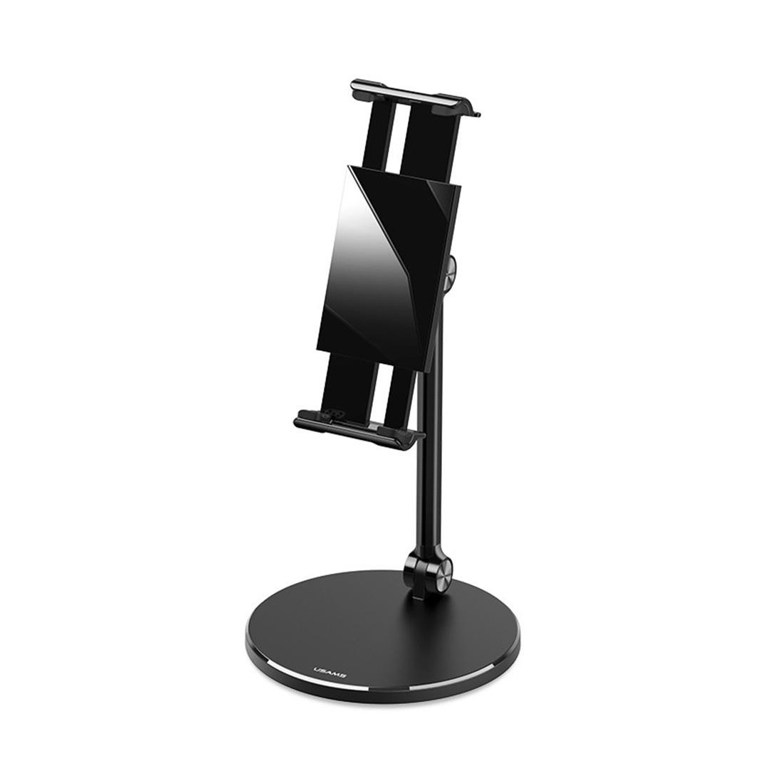 Support de bureau USAMS US-ZJ057 ajustable pour smartphones et tablettes - Noir