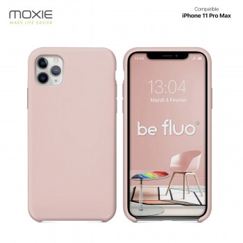 Moxie Coque iPhone 11 Pro Max [BeFluo] Coque Silicone Fine et Légère pour iPhone 6S et iPhone 6, Intérieur Microfibre, Coque Ant