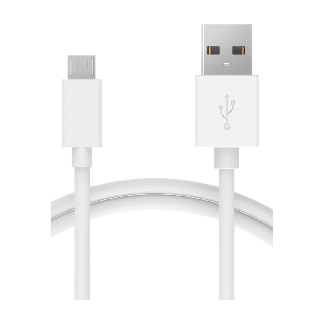 Pack chargeur secteur 2,4A USB + câble Micro-USB 1 m - Blanc