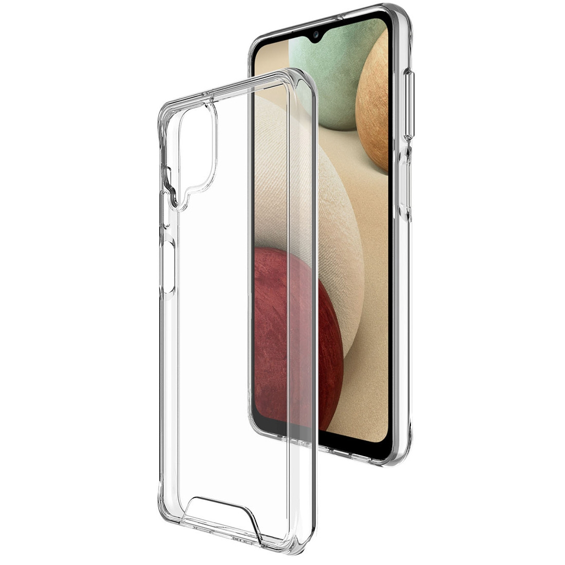 Coque renforcée Moxie transparente en TPU et Acrylique pour Galaxy A42