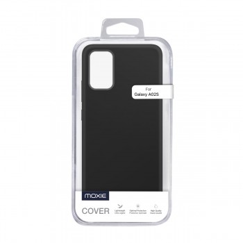 Coque Silicone Be Fluo Anti-chocs et Anti-rayures Intérieur Microfibre pour Galaxy A02S - Noir
