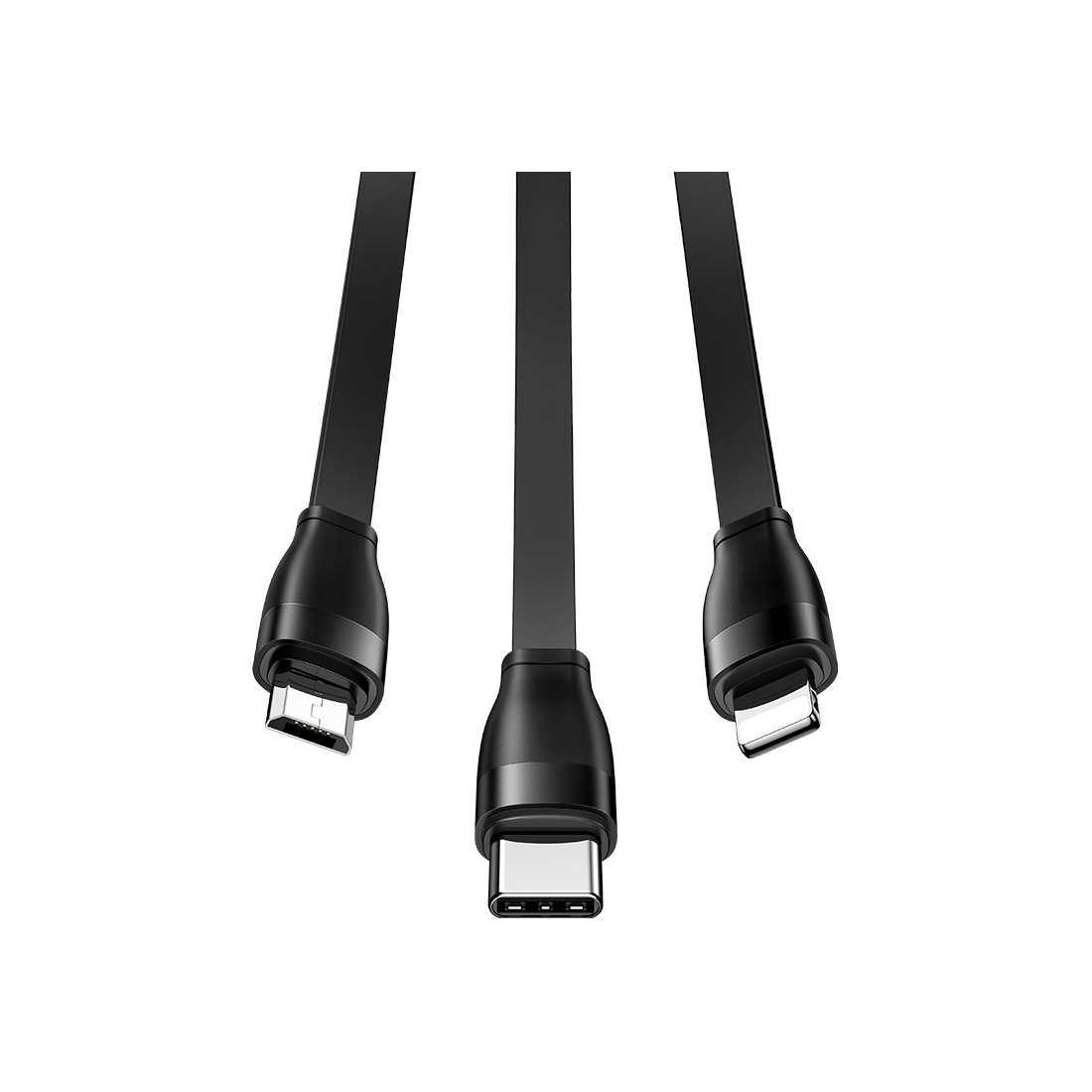 Câble data USAMS SJ508 rétractable 3 en 1 - 1 m