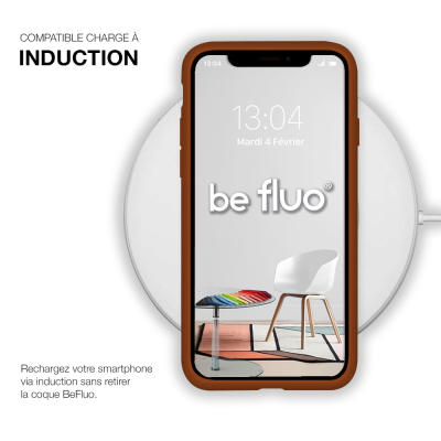 Moxie Coque iPhone 13 Pro [BeFluo] Coque Silicone Fine et Légère pour iPhone 13 Pro , Intérieur Microfibre, Coque Anti-chocs et 