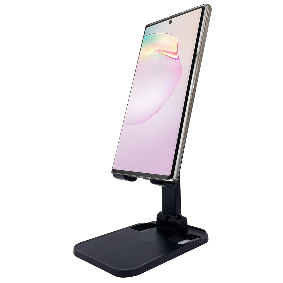Support de bureau pliable et telescopique pour Smartphones et tablettes - Noir