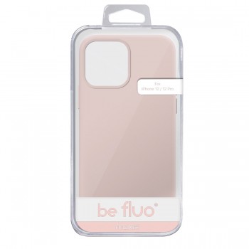 Moxie Coque silicone iPhone 12 / 12 Pro [BeFluo] - Intérieur Microfibre, Coque Anti-chocs et Anti-rayures pour iPhone 12 / 12 Pr